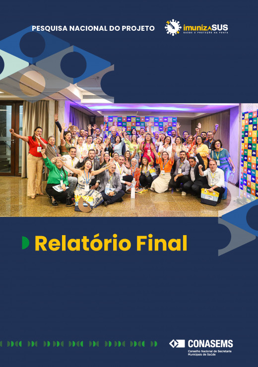 Capa de Relatório Final - Projeto ImunizaSUS